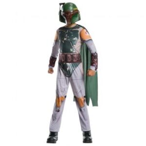 Kids Star Wars Boba Fett Bounty Hunter Costume - Deluxe Version Size 7/8